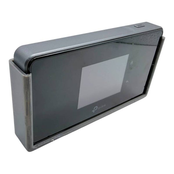 Wandhalterung für TP-Link M8550 5G Router PETG Schraubmontage LTE Halter Grau