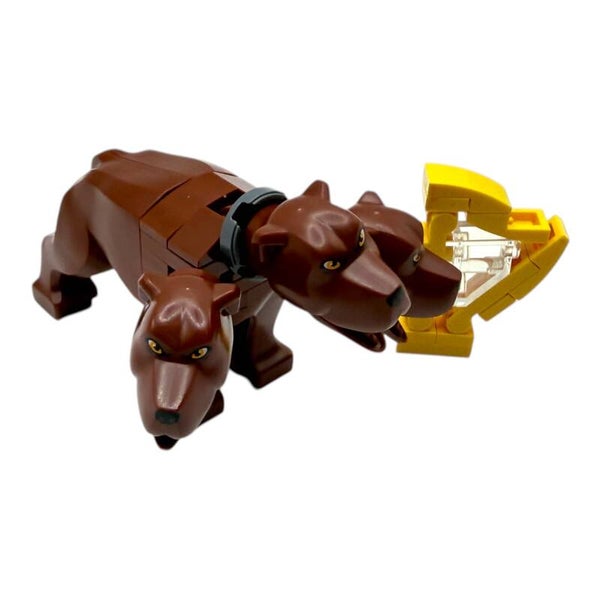 LEGO Fluffy 3-köpfiger Hund mit Harfe 76454 Hogwarts neu magische Kreatur Harfe