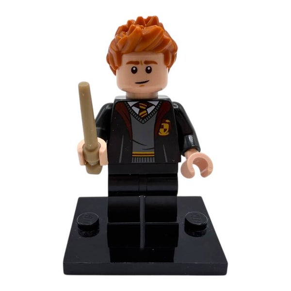 LEGO Harry Potter Percy Weasley Minifigur mit Zauberstab 76454 hp556 Gryffindor