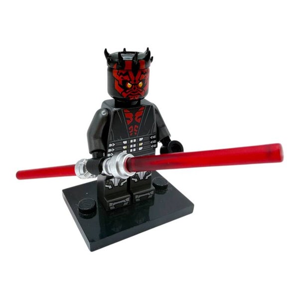 LEGO Star Wars Darth Maul Minifigur Doppelklingen Lichtschwert sw1415 75411 Sith