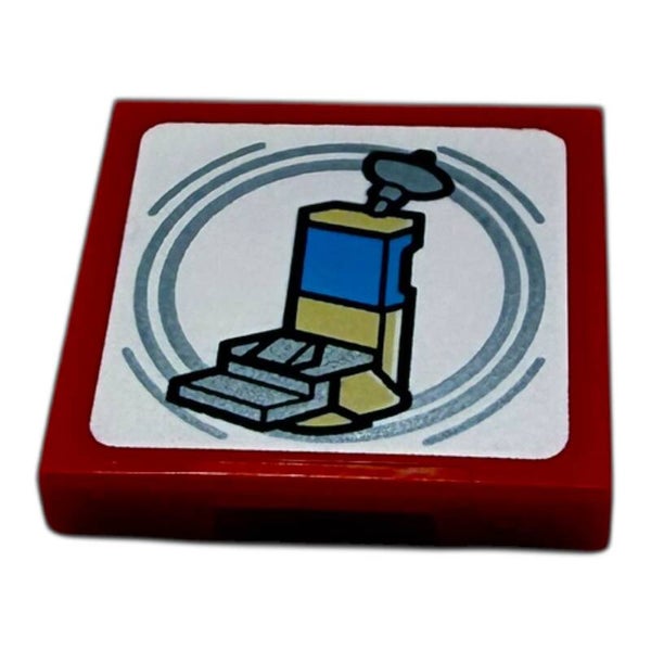 LEGO Star Wars SMART Tag Kommandozentrale Smart Brick Zubehör rot 75423 2x2 Rot