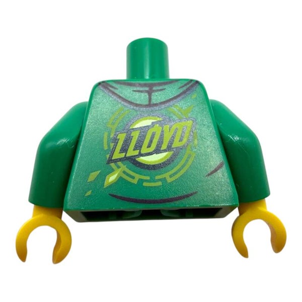 LEGO Ninjago Torso Hemd Lloyd Aufdruck Grün Minifigur Oberkörper ersatzteil grün