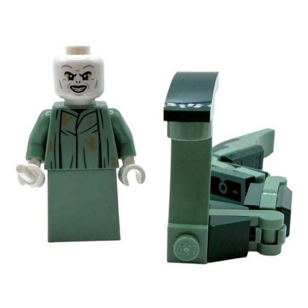 LEGO Harry Potter Lord Voldemort mit Nagini Minifigur Zauberstab Schlange Böse