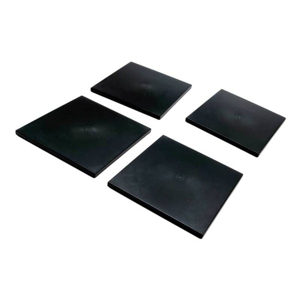 LEGO 4x Fliese 6x6 Schwarz Tile 6x6 10202 6155125 Platte Glatt quadratisch Flat