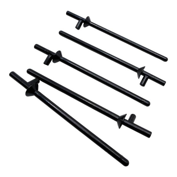 LEGO® 5x Lanze schwarz 3849 Lanzen für Ritter Waffen Mittelalter Black 6345264