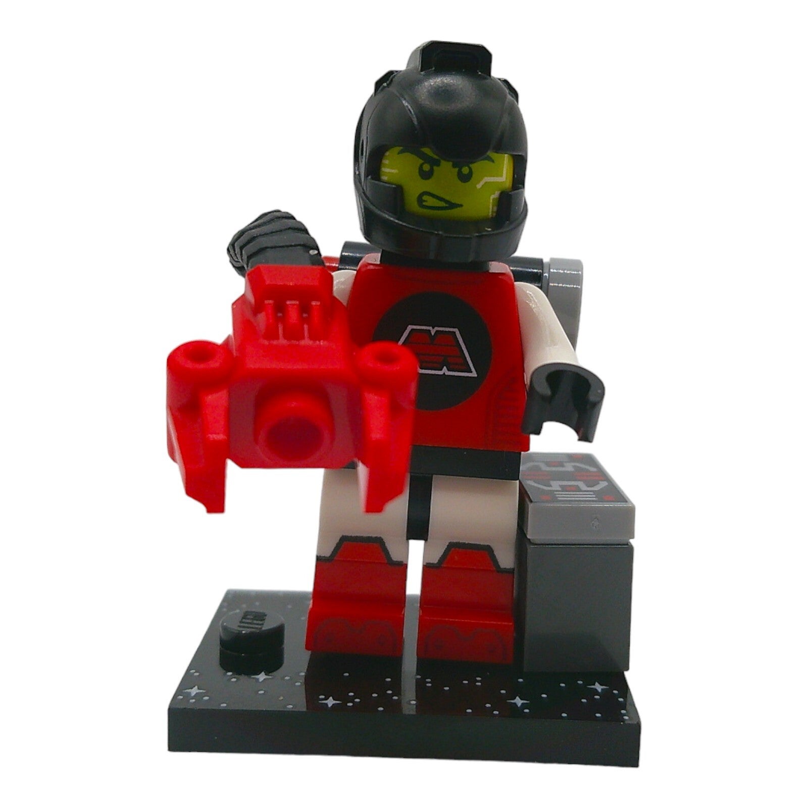 LEGO Minifigur Power-Mechaniker Space CMF 71046 neu ohne Platte col26-5