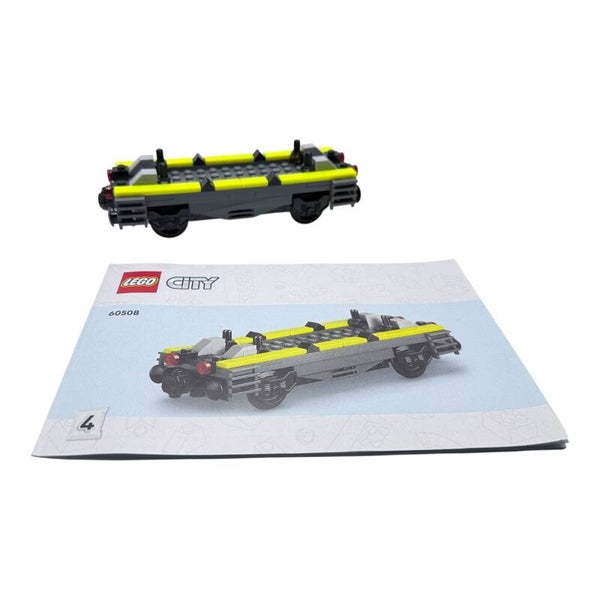 LEGO City Eisenbahn Flachwagen 60508 Polizeizug Waggon Güterwagen NEU Waggon
