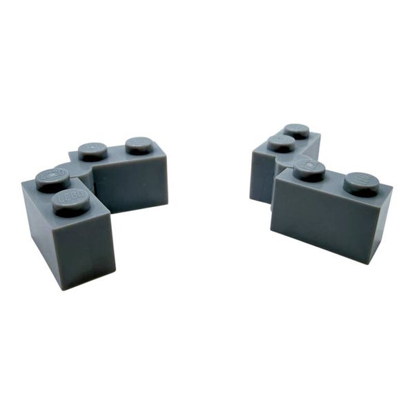 LEGO 2x Scharnier 1x2-1x2 hellgrau 3830 3831 Medium Stone Grey hellgrau Hinge