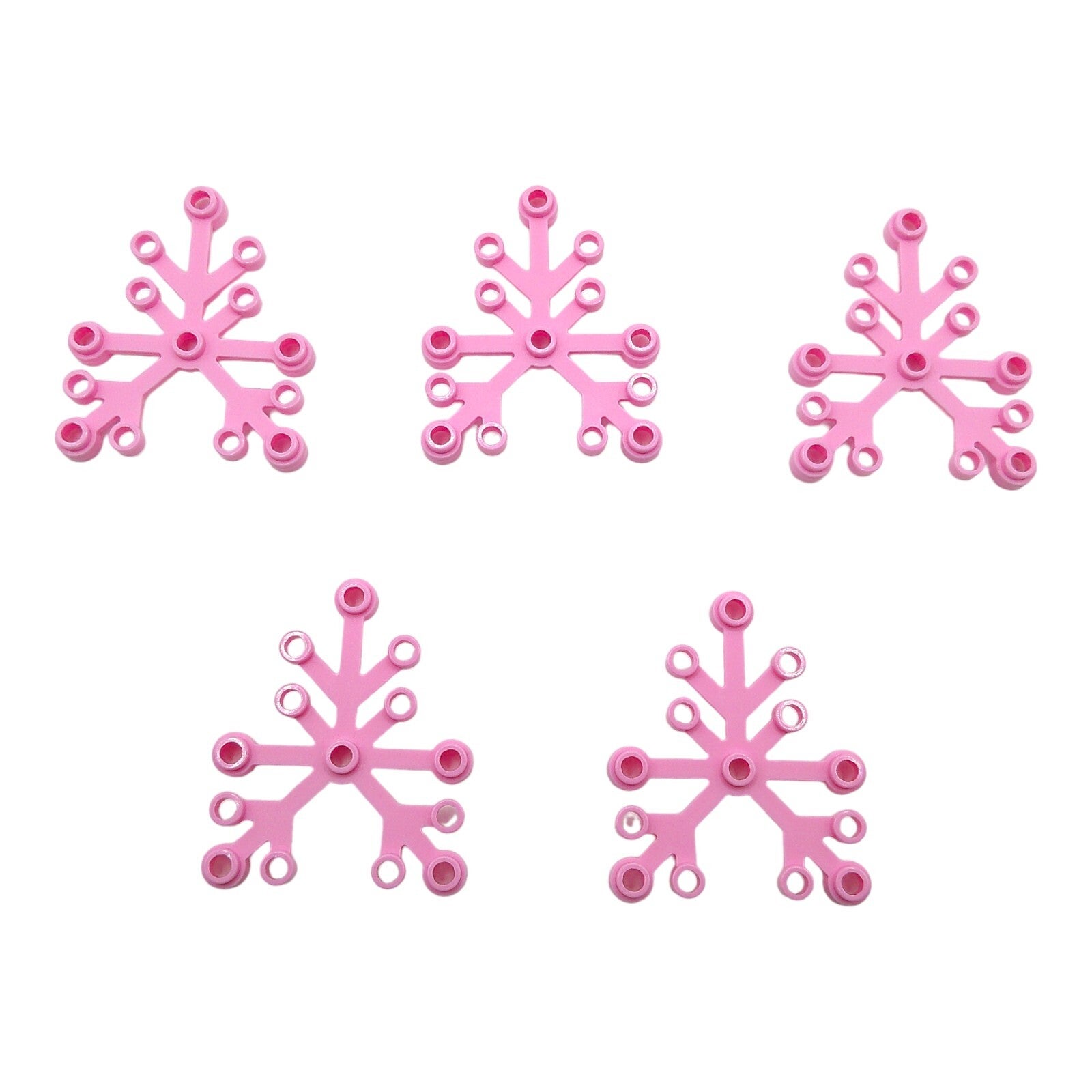 Lego® 5x Blätter groß Rosa Pink