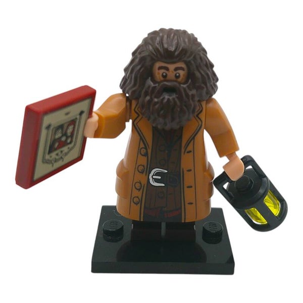 Lego® Harry Potter™ Minifigur "Rubeus Hagrid™ mit Mantel, Laterne u. Bild" 76423