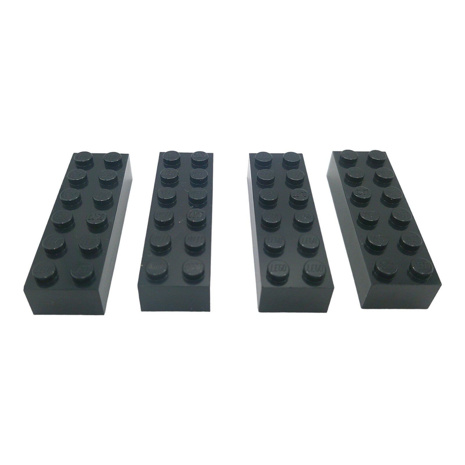 4x LEGO Steine 2x6 Schwarz Black 4181144 44237