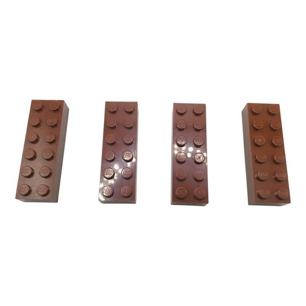 4x LEGO Steine 2x6 Dark Brown 6490208 44237