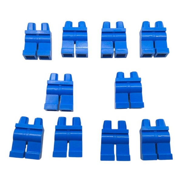 10x Lego® Minifiguren Zubehör "Beine Bright Blue" Blau 4583501 88584
