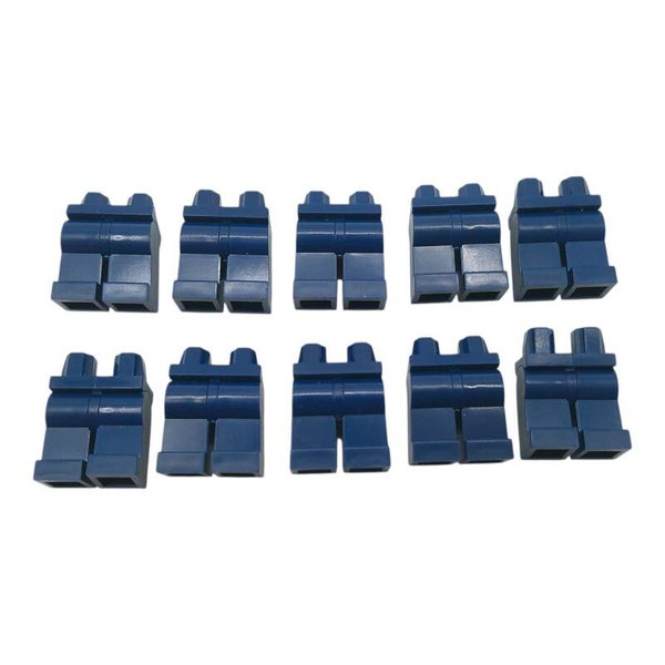 10x Lego® Minifiguren Zubehör "Beine dunkelblau" Earth Blue 4162916 73200 Hose