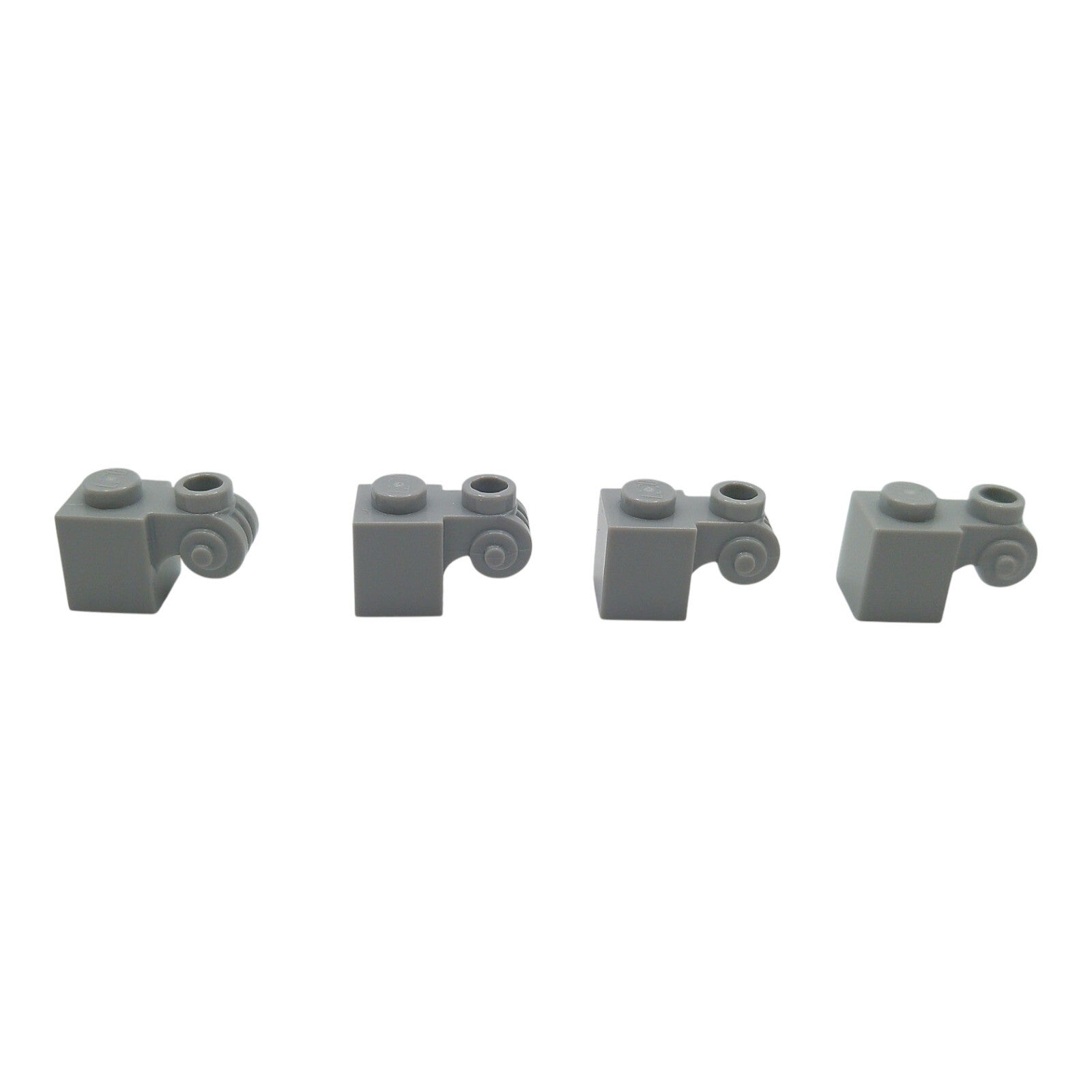 LEGO® "4x Ornamentstein 1x1x2 in Medium Stone Grey" 6211917 20310 hellgrau
