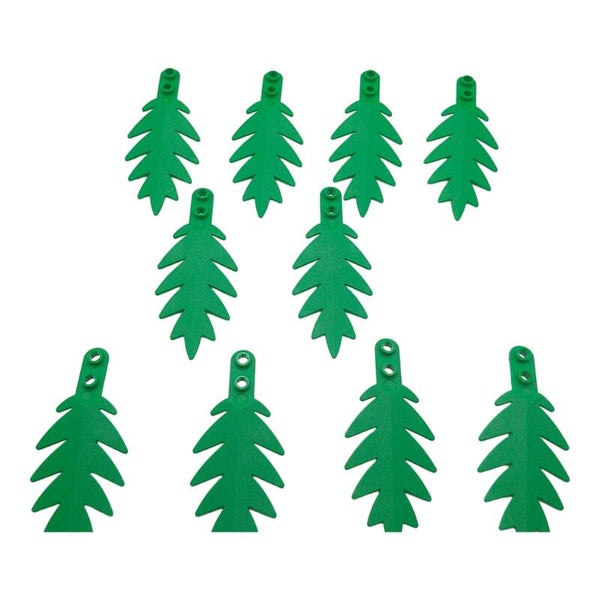 Lego® 10x Palmblätter Dark Green Palme Blätter Blatt 6269040 6148