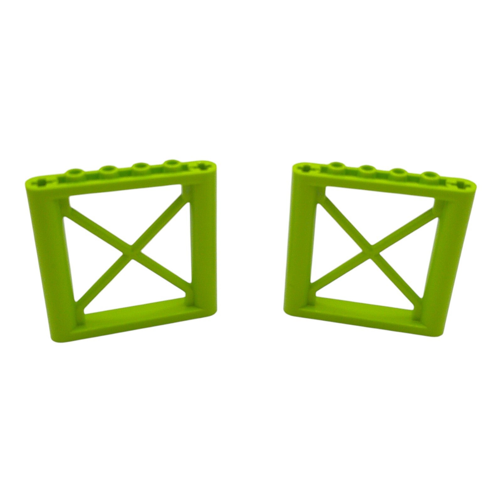 2x Lego® Träger 1X6X5 Bright Yellowish Green 6353462 64448