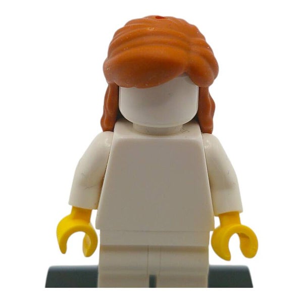 LEGO® Zubehör für Minifiguren "Haare braun mit Dauerwelle" Frau Mädchen Frauen