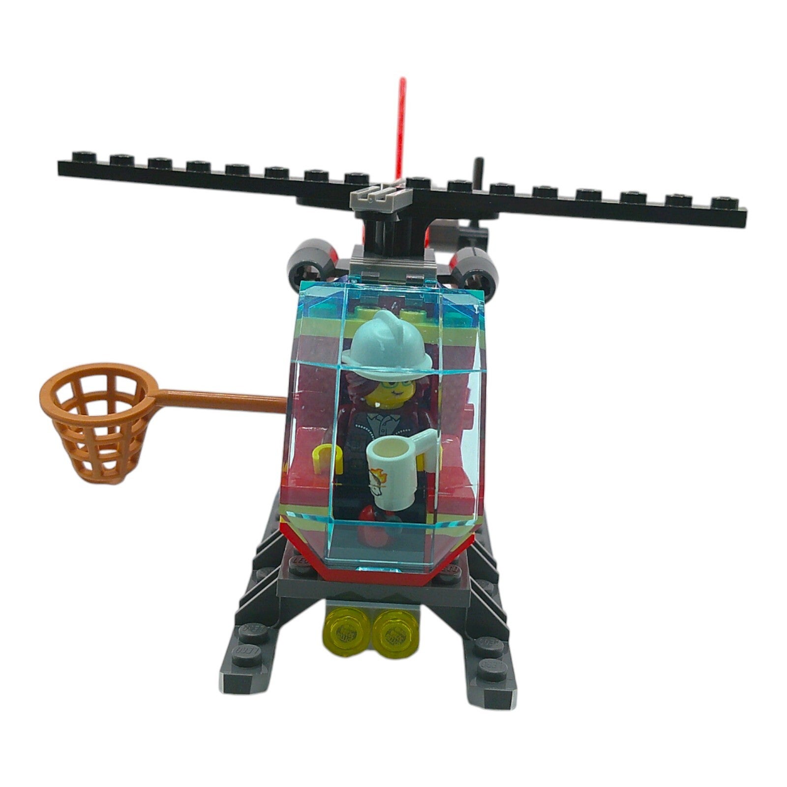 Lego® City "Roter Hubschrauber mit Fangnetz" 60271