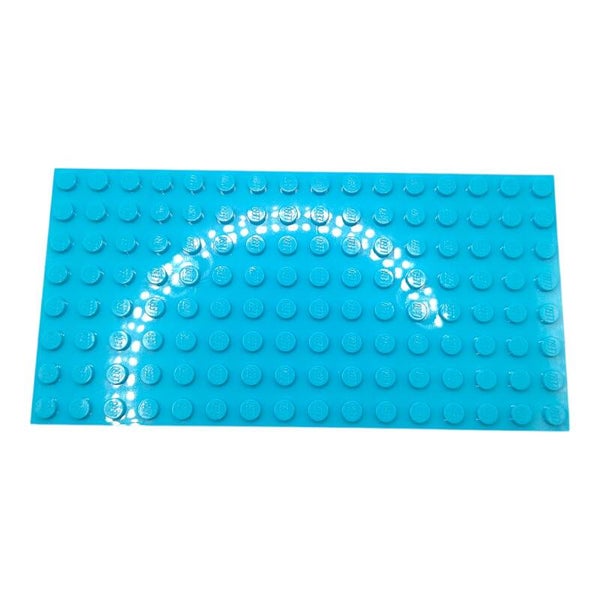 LEGO® "Platte 8x16 hellblau" Dark Azur 6306028 92438 beidseitig bebaubar