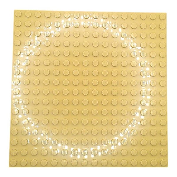 Lego® Platte 16x16 Brick Yellow beige beidseitig bebaubar 4611414 91405