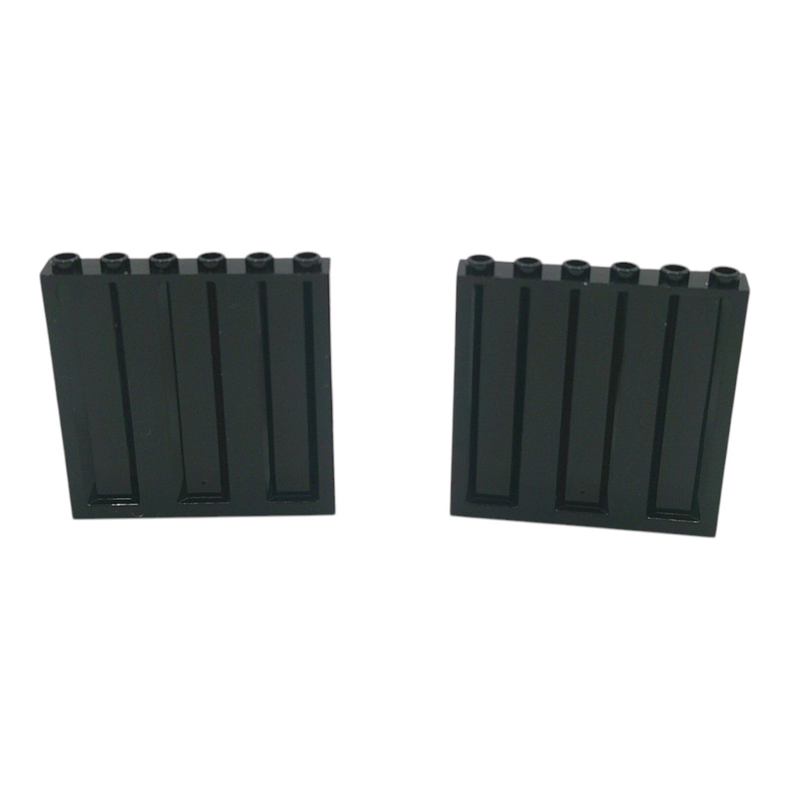 Lego® 2x Panele Containerwand 1x6x5 schwarz 23405