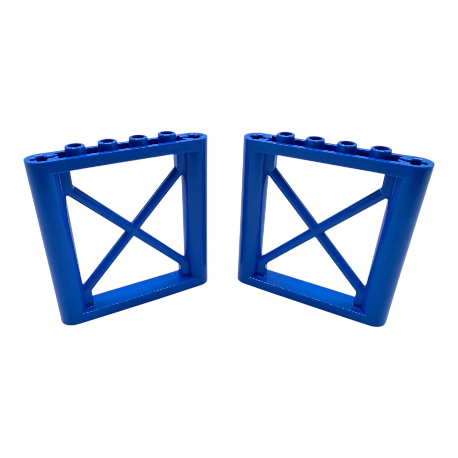 LEGO 2x Stütze 1x6x5 Bright Blue 64448 Gitter Technic Diagonalstrebe Blau NEU