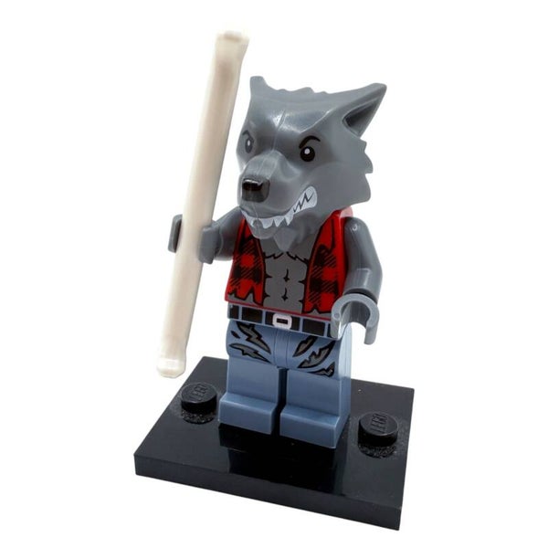 LEGO® Werwolf Minifigur mit Knochen aus Set 31167 Geisterhaus Werewolf Wolfman
