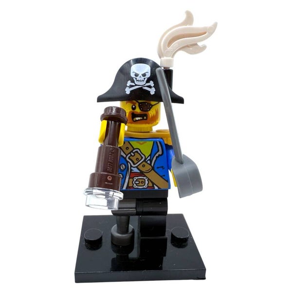 LEGO® Piratenkapitän Minifigur mit Fernglas & Säbel Set 31109 Captain Pirates