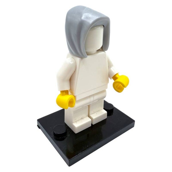 LEGO® 1x Kapuze Medium Stone Grey 6493245 Zubehör Minifiguren Hut 5368