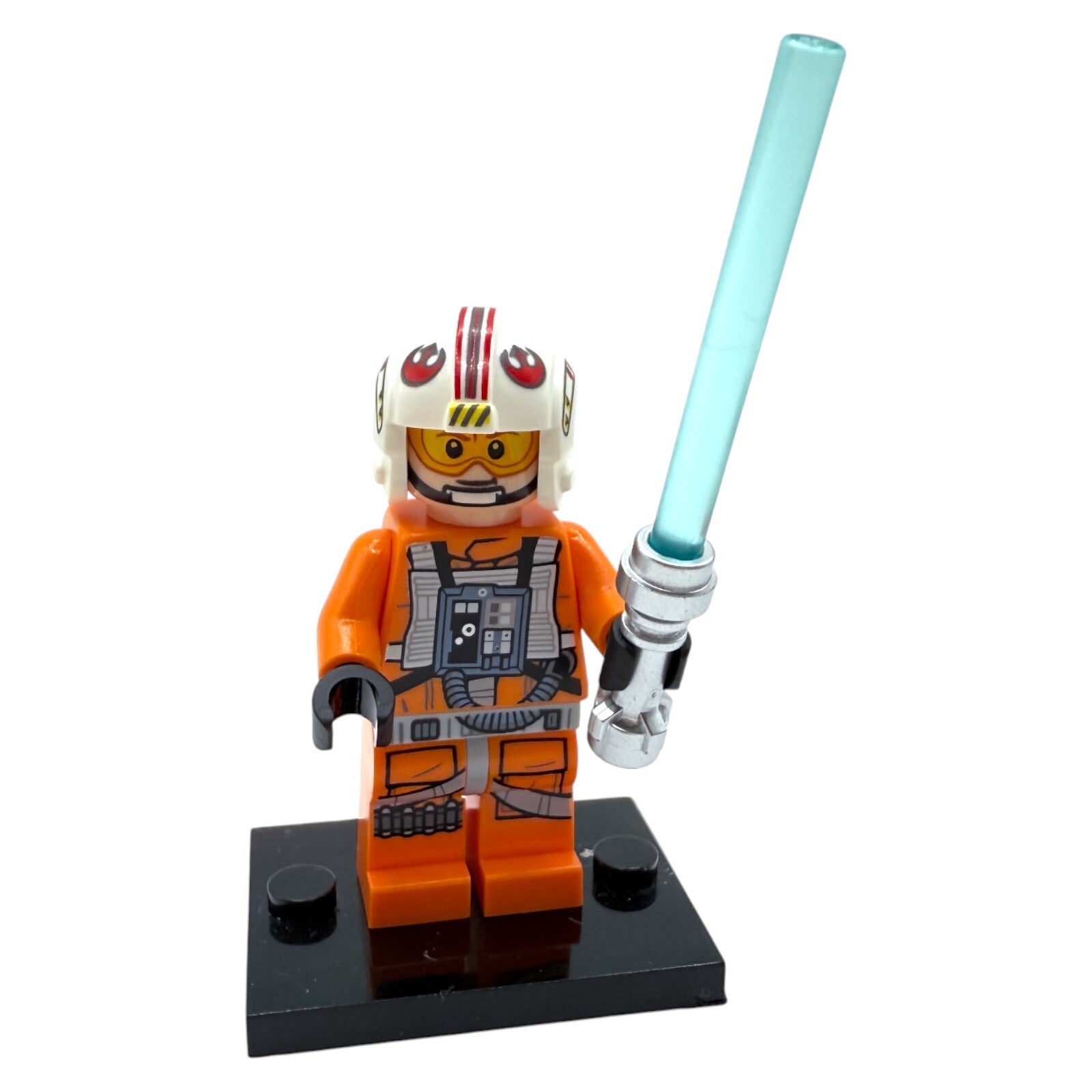 LEGO® Star Wars Luke Skywalker 75390 Minifigur mit Lichtschwert Helm x-Wing