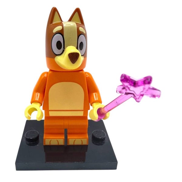 LEGO® Bluey Minifigur Bingo Zauberstab blu001 aus 11203 Blueys Haus Neu Figur