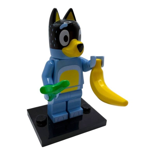LEGO® Bluey Minifigur Bandit (Dad) mit Banane blu003 aus 11203 Blueys Haus Neu