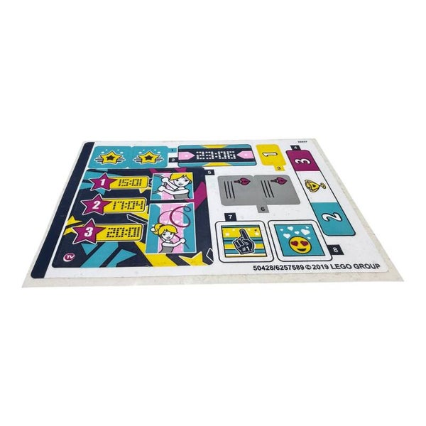 LEGO® Friends Aufkleber Sticker Set 41372 Stephanies Gymnastik-Show Neu