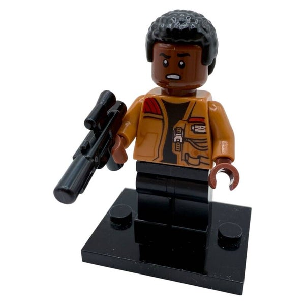 LEGO Star Wars Finn Minifigur mit Blaster Set 75178 Jakku Quadjumper EOL Figur