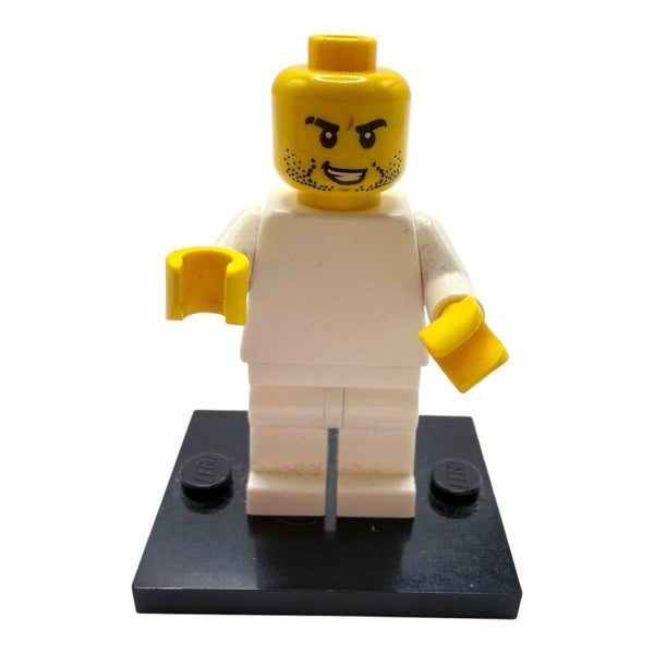 LEGO® Minifigur Kopf Gelb Mann Bart Grinsen Einzelteil Neu Original Zubehör
