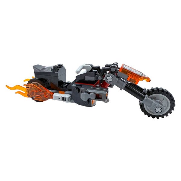 LEGO® Marvel™ Ghost Rider Motorrad aus Set 76335 mit Anleitung Vehicle Display