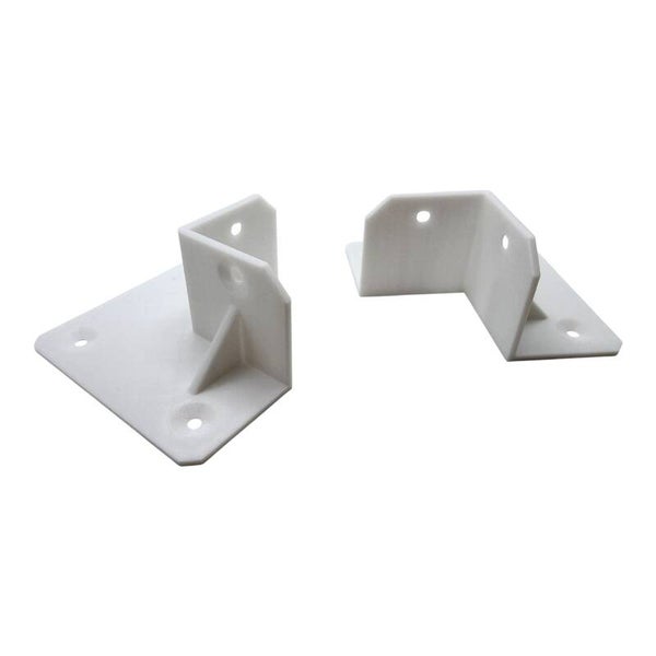 2x Reparatur Winkel 10x10cm PETG passend für IKEA Lack Tisch Tischbein Halter