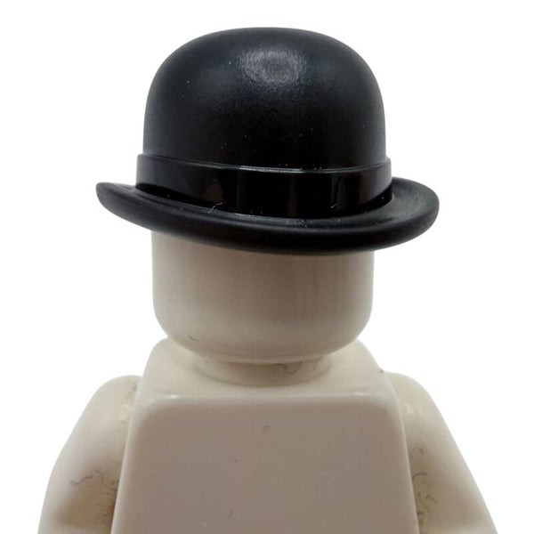 LEGO® Melone Schwarz Bowler Hat Minifigur Hut Zubehör 95674 Neu Gentleman