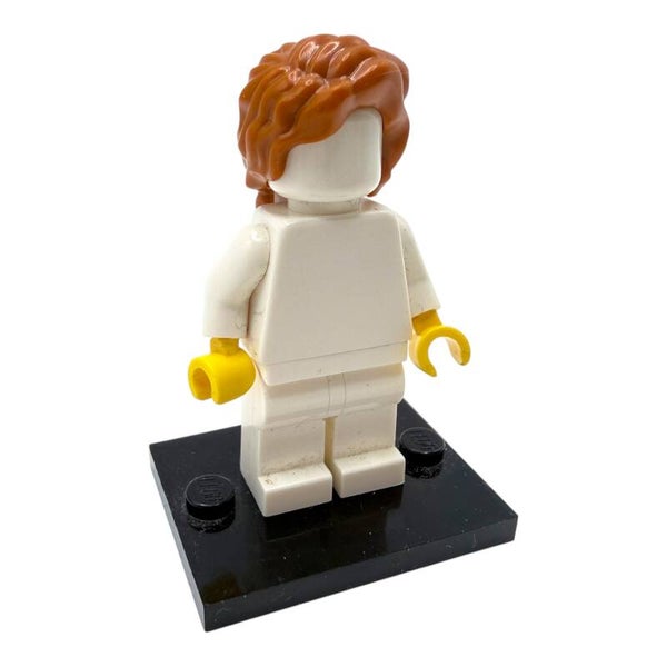 LEGO® Minifigur Haare braun Frau lang geflochten Haarteil Frisur Zubehör Ersatz
