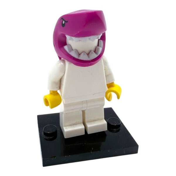 LEGO® Hai Kostüm Magenta Bright Purple Minifigur Zubehör Tierkostüm Shark NEU