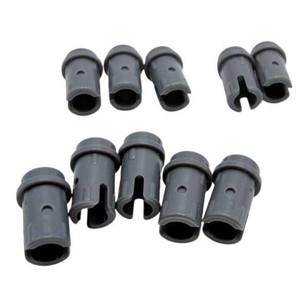 LEGO® Technic 10x Verbinder Pin dunkelgrau Dark Stone Grey 89678 neu