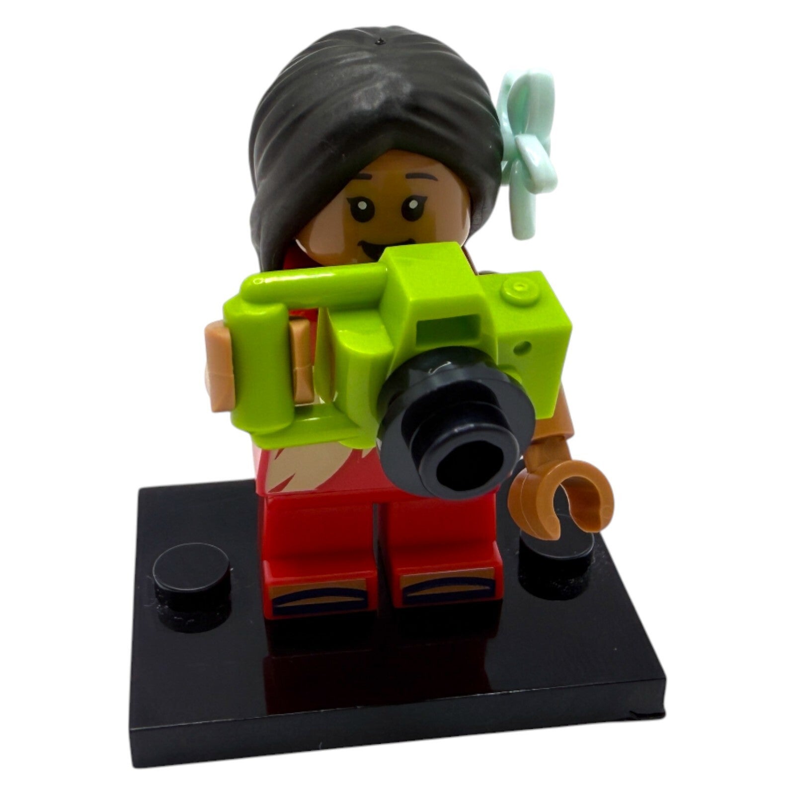 LEGO® Disney™ Lilo Minifigur mit Kamera aus Set 43268 – Lilo & Stitch