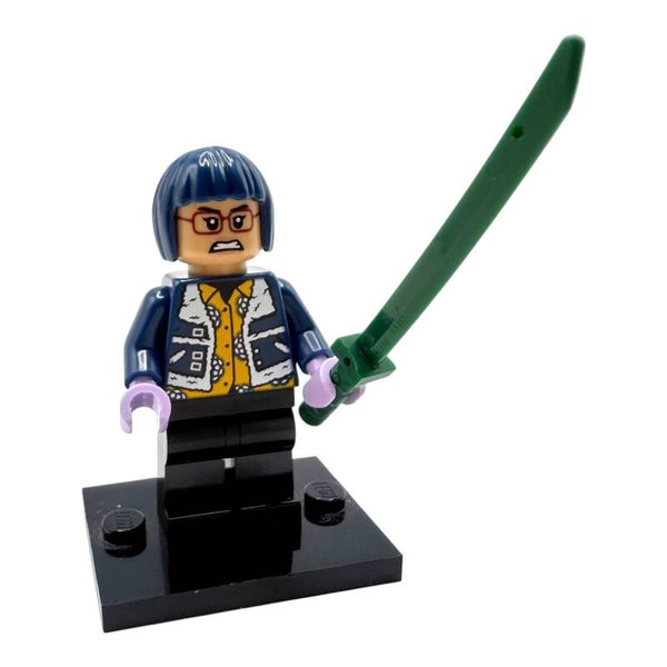 LEGO® One Piece Minifigur Tashigi mit grünem Katana aus Set 75646 Anime Figur