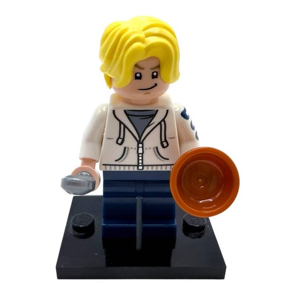 LEGO® One Piece Sanji Minifigur 75645 Schloss Drum Schüssel Löffel Netflix NEU