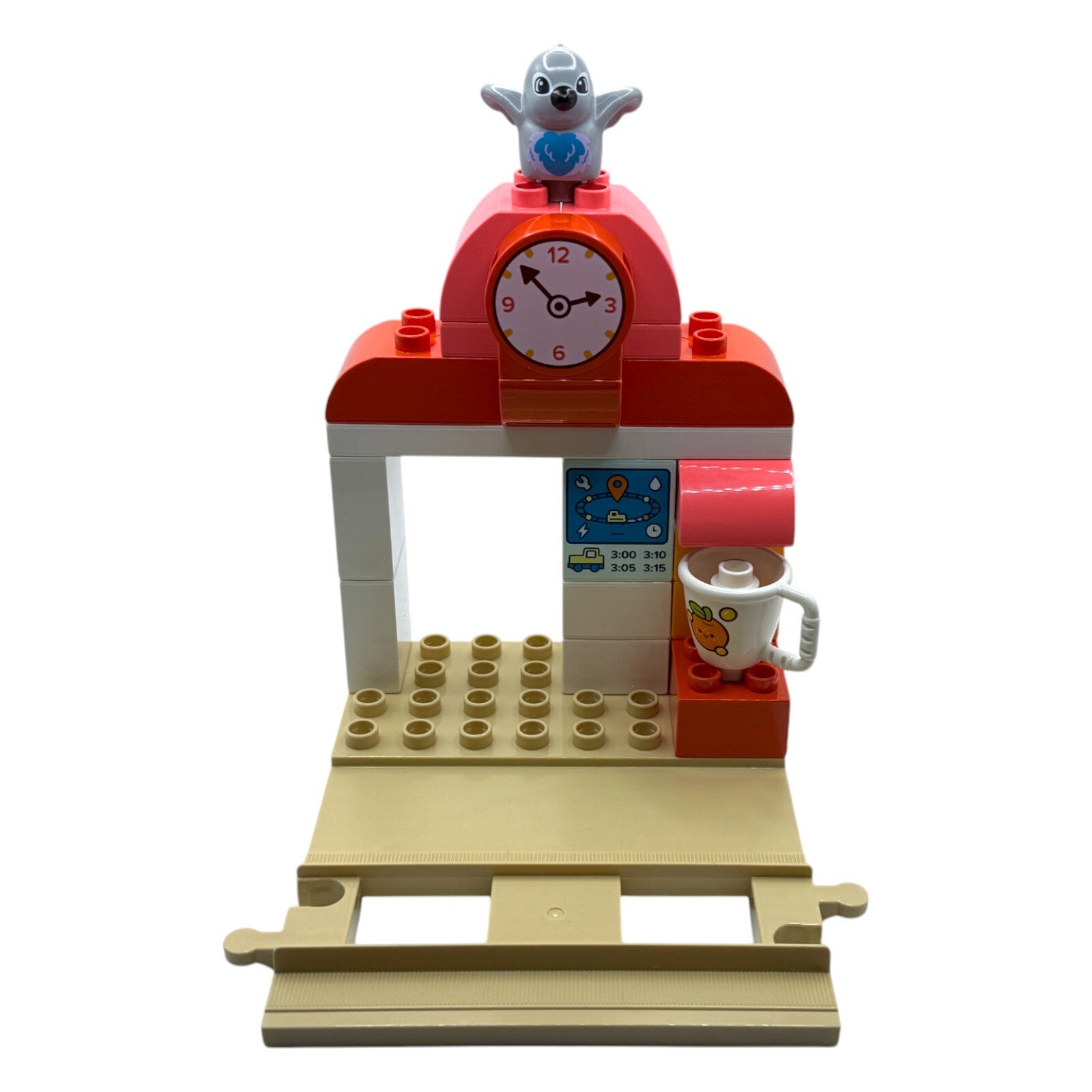 LEGO® Duplo "Bahnhof mit Uhr und Vogel" 10428