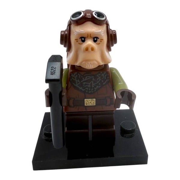 LEGO® Star Wars Kuiil Minifigur 75453 mit Rucksack Hammer Mandalorian Ugnaught