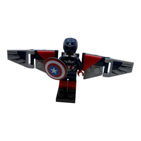 LEGO® Marvel™ "Captain America mit ausfaltbaren Flügel und Schild" 76292
