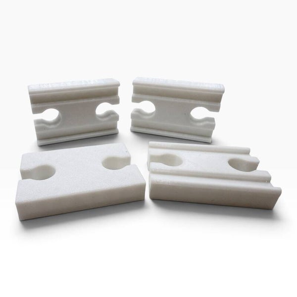4x Schienen Verbinder Adapter passend für BRIO IKEA Lidl Holzeisenbahn PETG