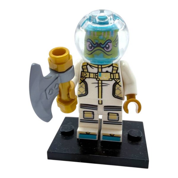 LEGO Fortnite Minifigur Leviathan mit Axt Helm fort019 77080 Neu Fisch Figur